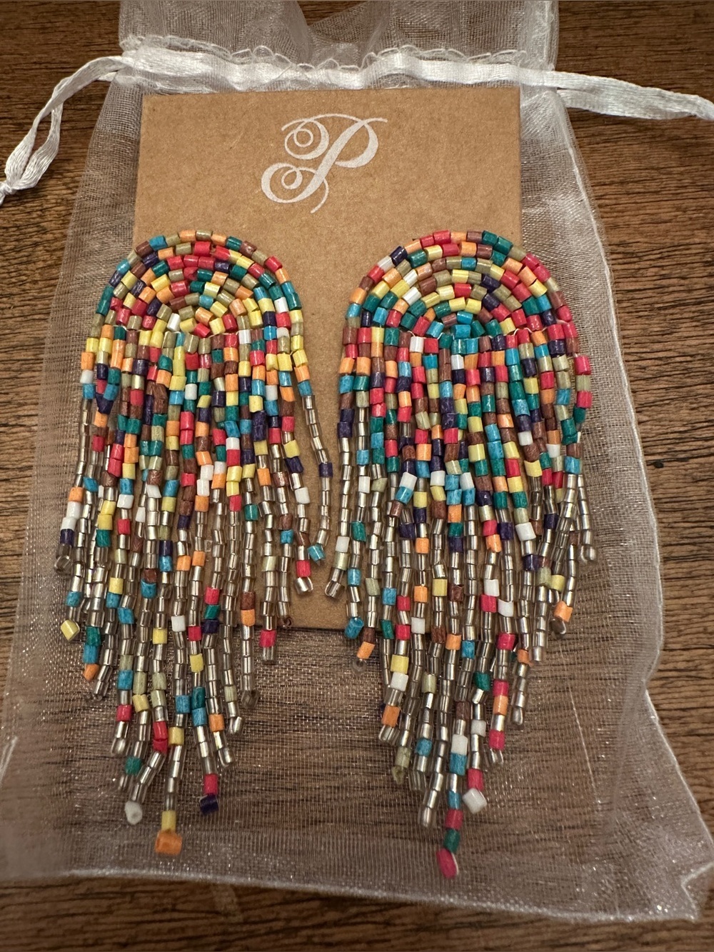 Kinley Reese Large Plunder Earrings*Boxed*Brand New!